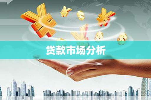 龙南贷款市场分析