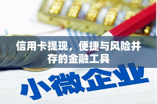 龙南信用卡提现，便捷与风险并存的金融工具