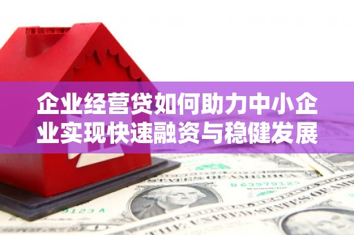 龙南企业经营贷如何助力中小企业实现快速融资与稳健发展