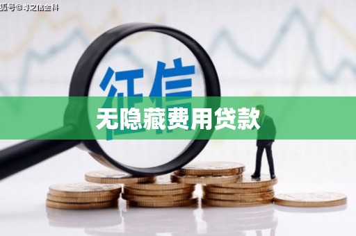 龙南无隐藏费用贷款