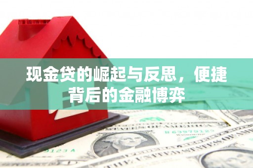 龙南现金贷的崛起与反思，便捷背后的金融博弈