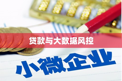 龙南贷款与大数据风控